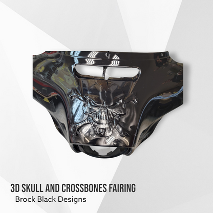 Skull and crossbones fairing batwing