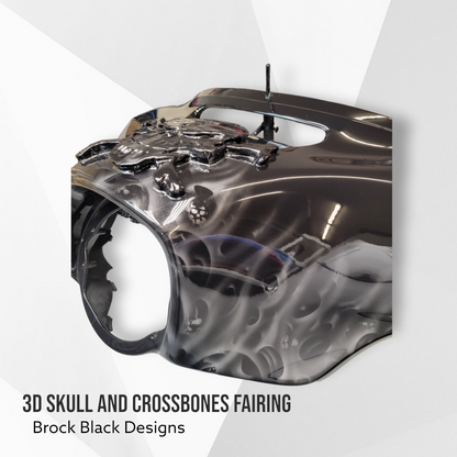 Skull and crossbones fairing batwing