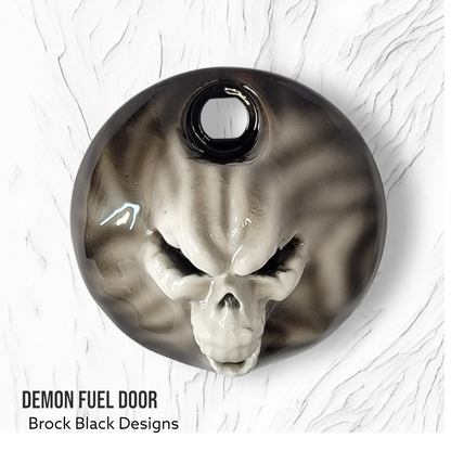 3D demon fuel door