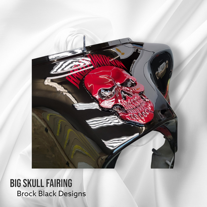 Skull fairing batwing