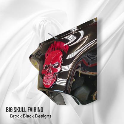 Skull fairing batwing