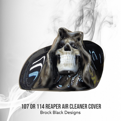 Grim reaper air cleaner cover