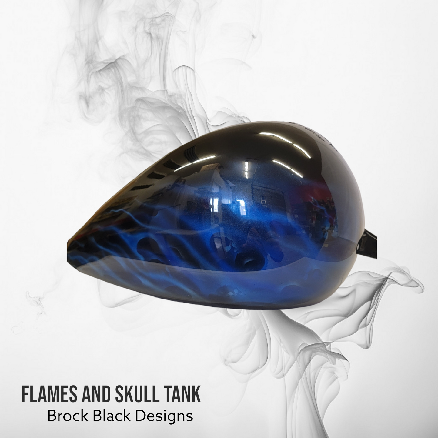 Harley Flamed Tank