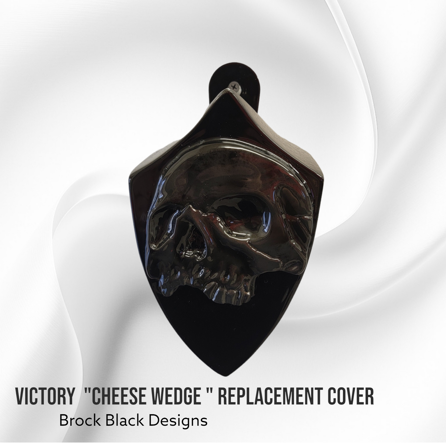 3D Twisted skull Victory "cheese wedge" replacement cover