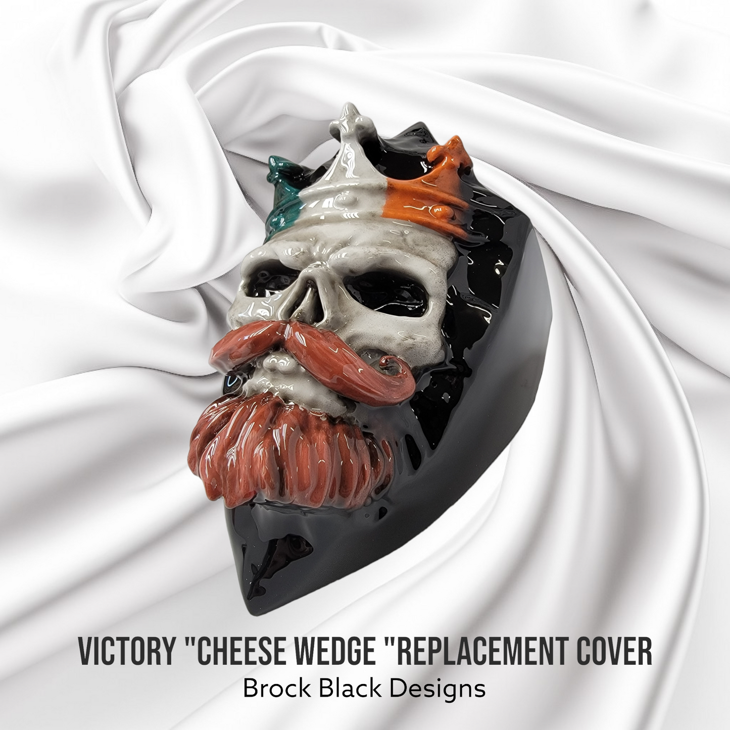 Skull king themed Victory "cheese wedge" replacement cover