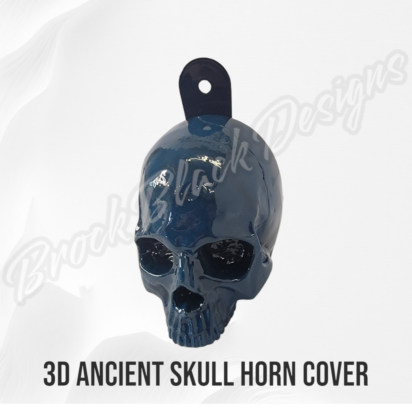 3D ancient skull viking compass