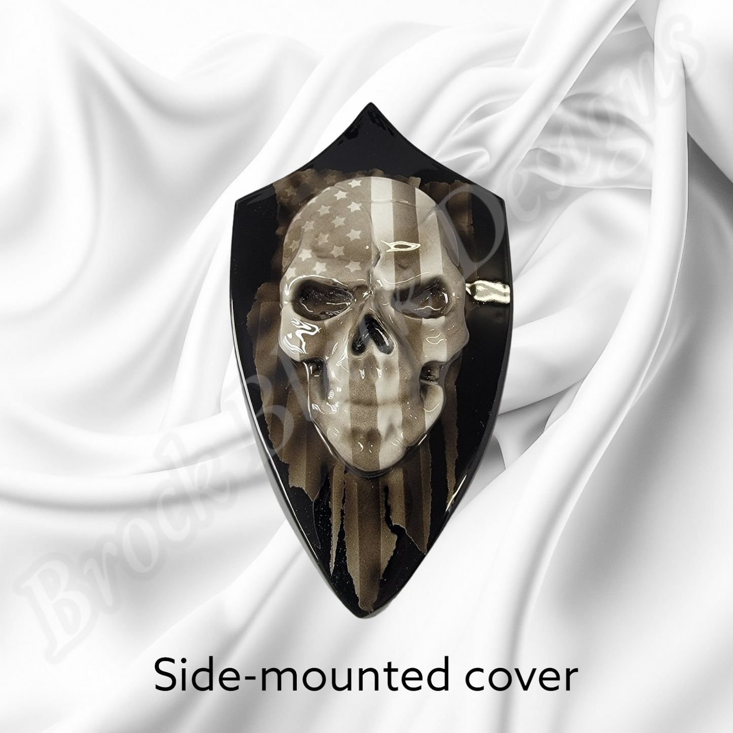 Skull Flag Coil Cover