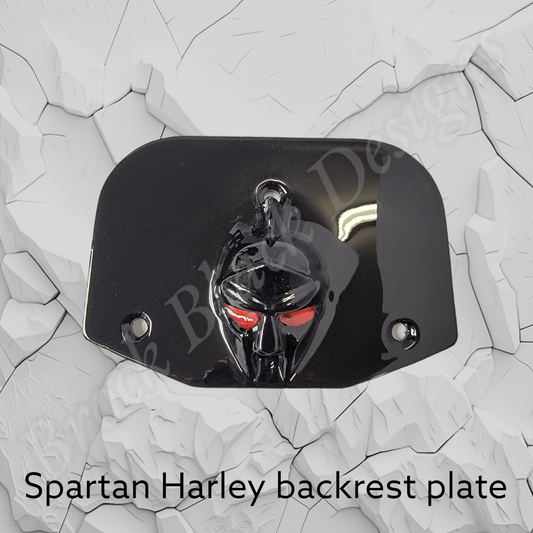 Backrest plate Spartan stretching through