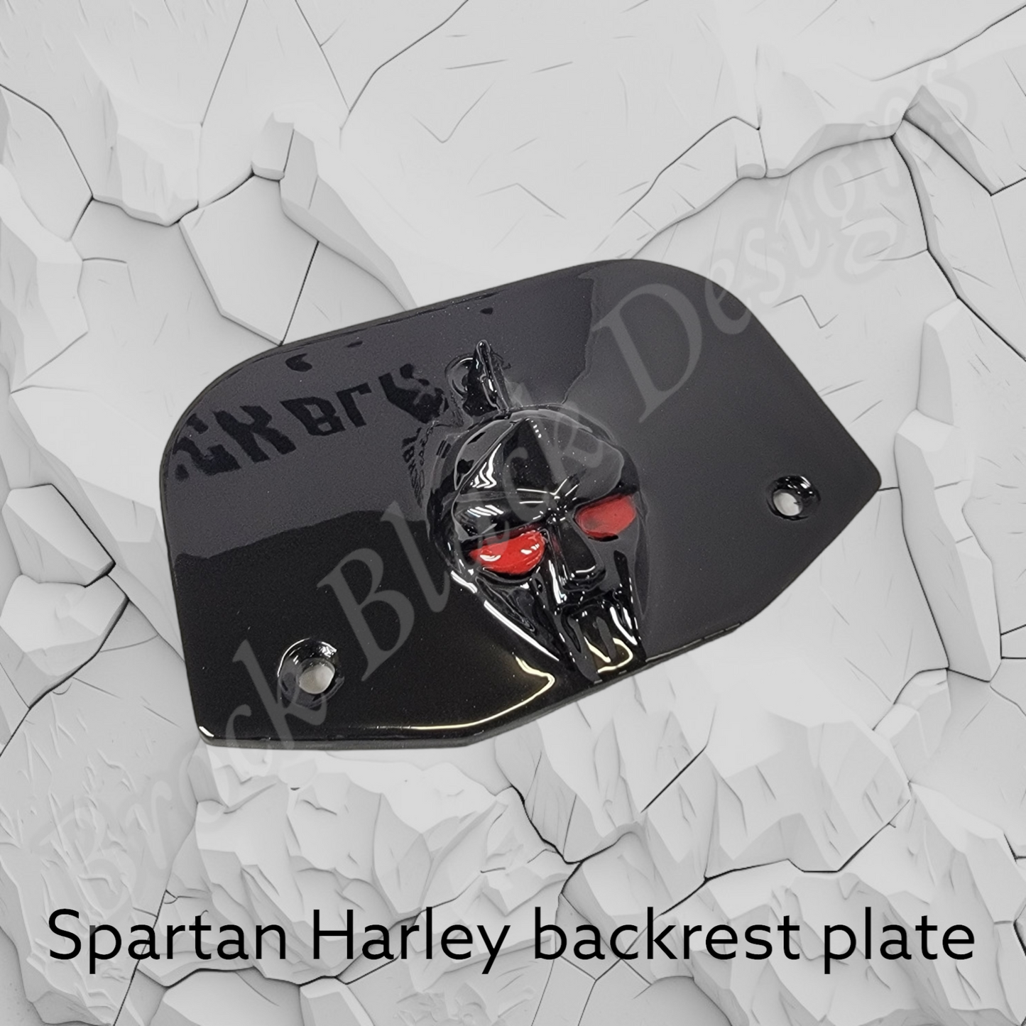Backrest plate Spartan stretching through