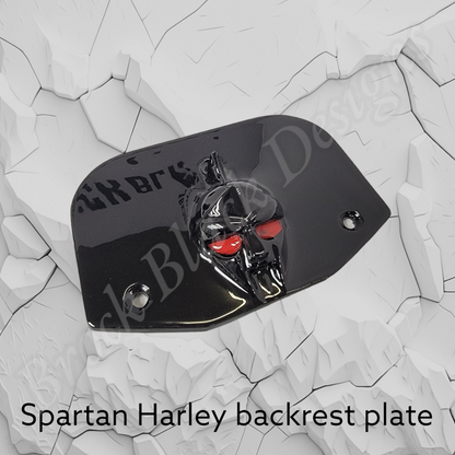 Backrest plate Spartan stretching through