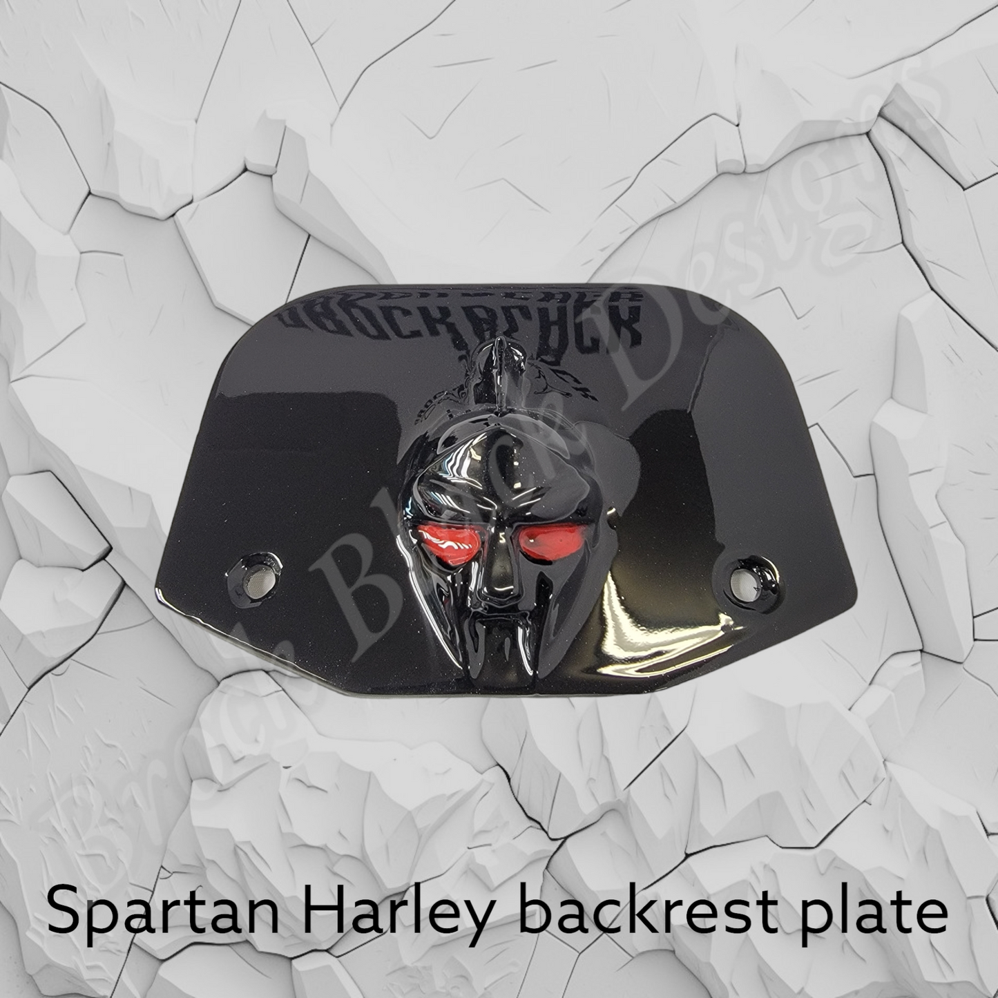 Backrest plate Spartan stretching through