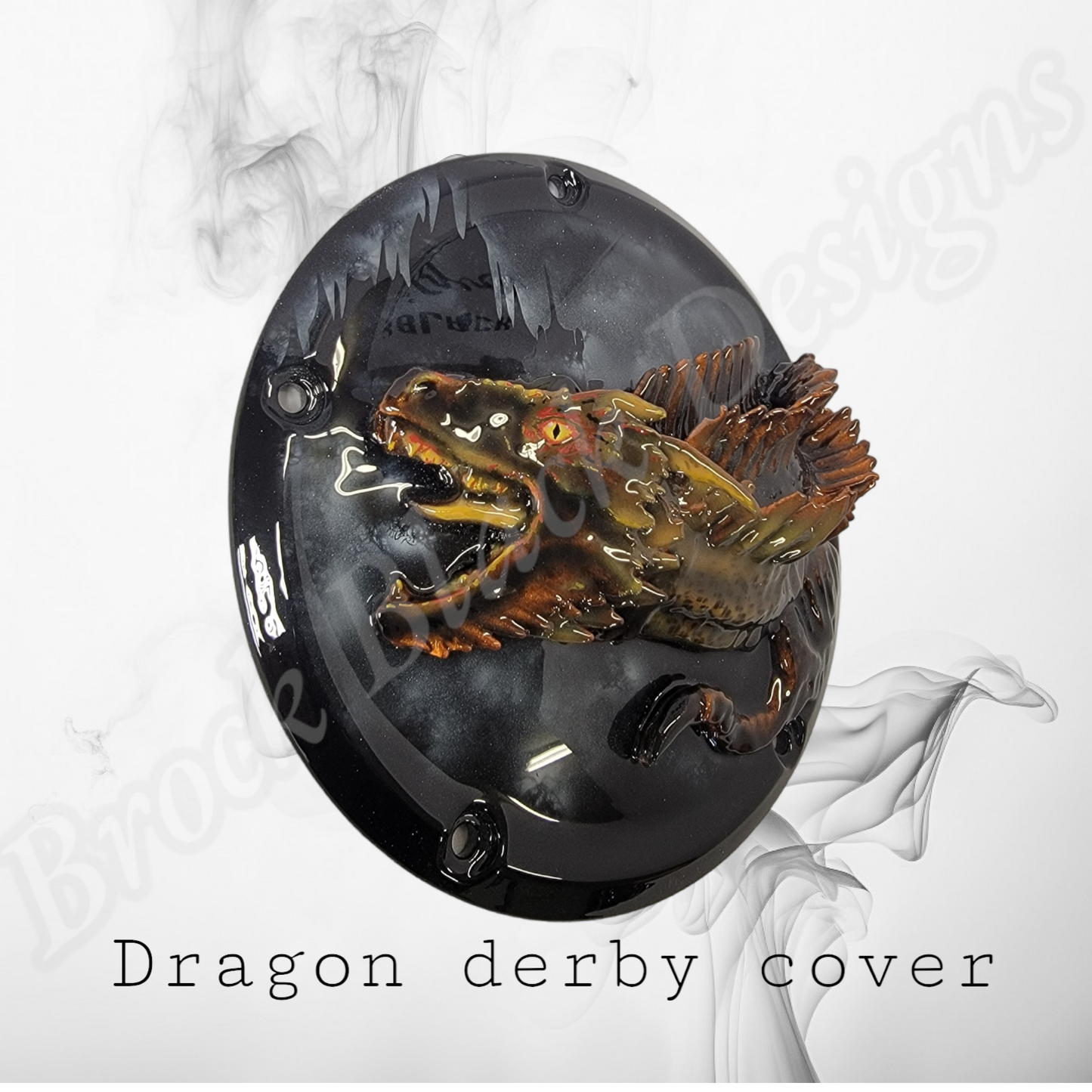 Dragon themed derby cover