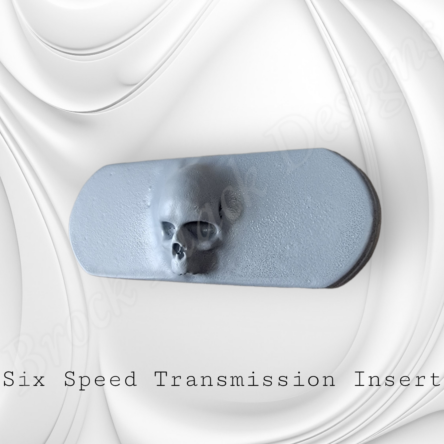Transmission insert 3D ancient skull