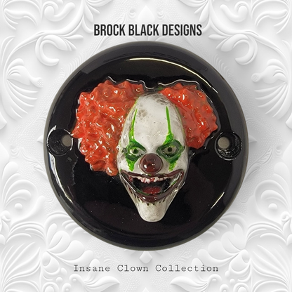 Clown themed derby and points cover