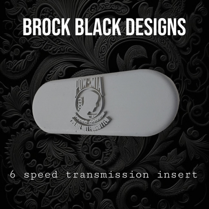 Transmission insert 3D POW MIA