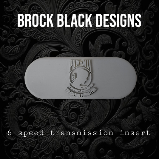 Transmission insert 3D POW MIA