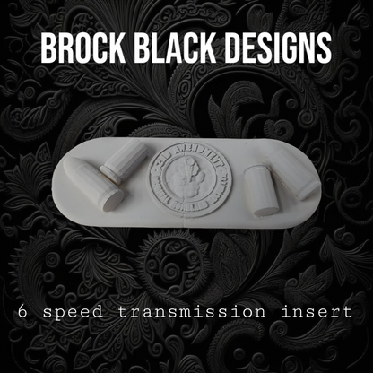 Transmission insert 3D 2ND AMENDMENT THEME