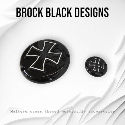 Harley Maltese cross points cover