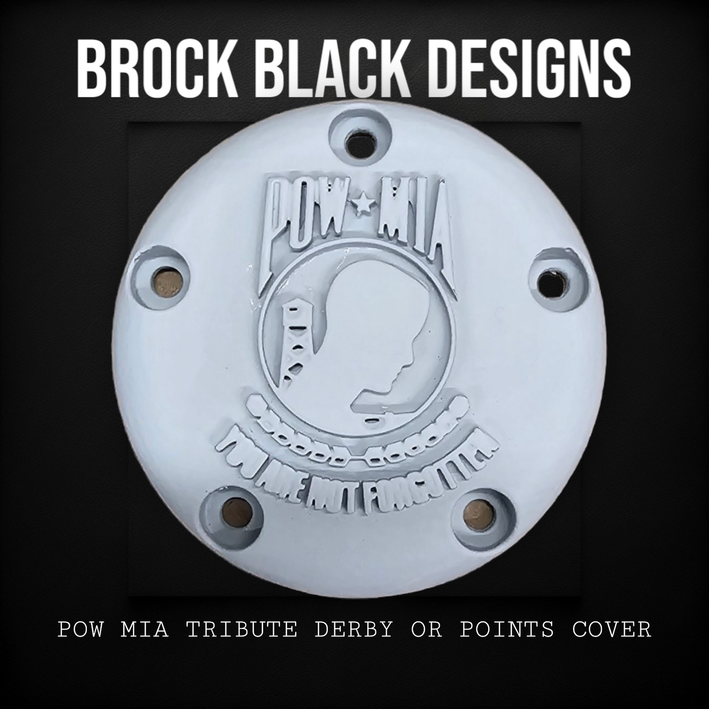 Harley POW-MIA derby and points cover