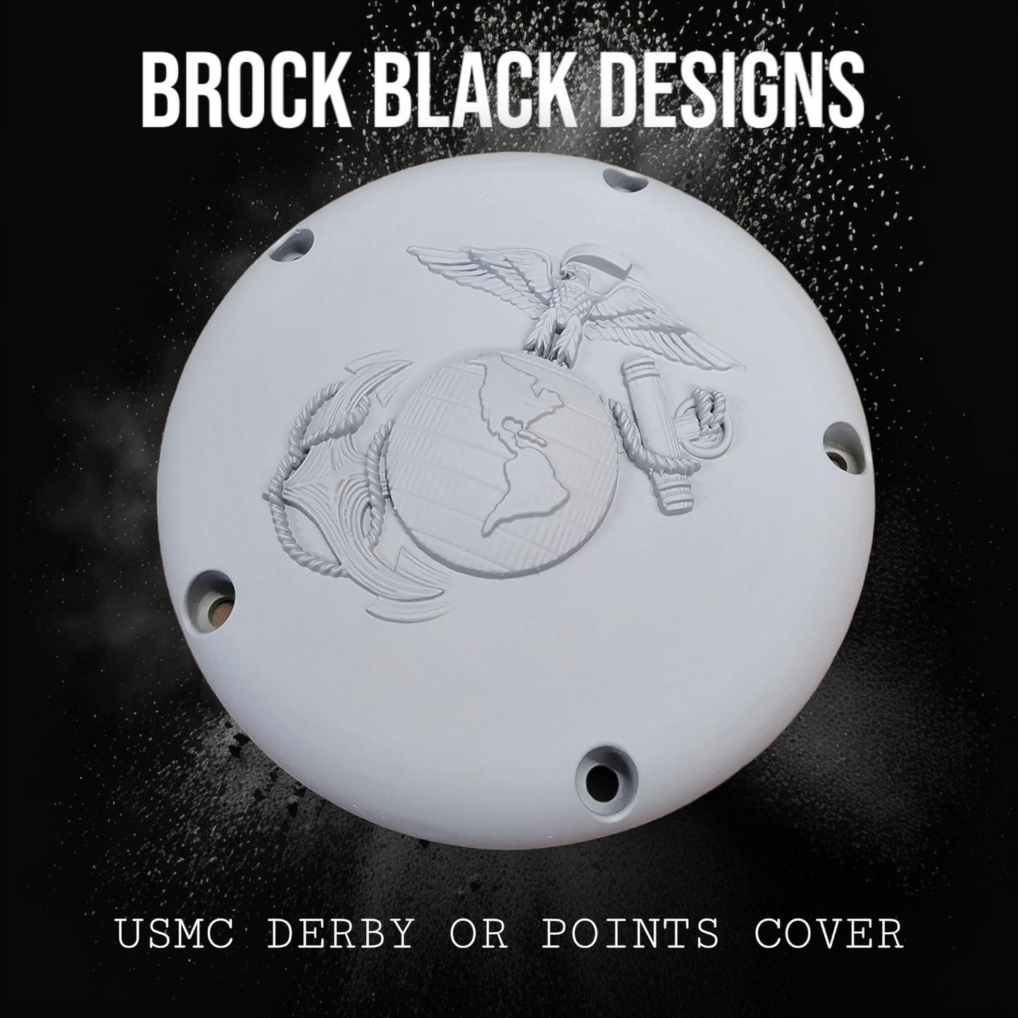 3D USMC Derby cover