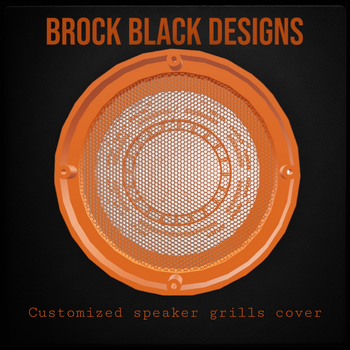 A set of bag Aztec calendar speakers covers