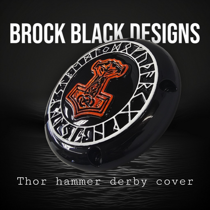 Thor's hammer and prayer derby cover