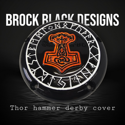 Thor's hammer and prayer derby cover