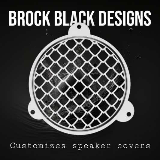 97-25+ Touring various decorative speakers grill covers sets