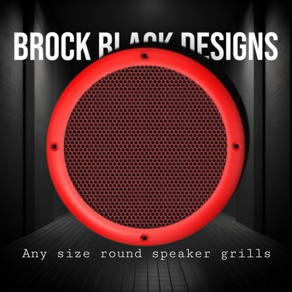 Touring decorative speakers grill covers sets