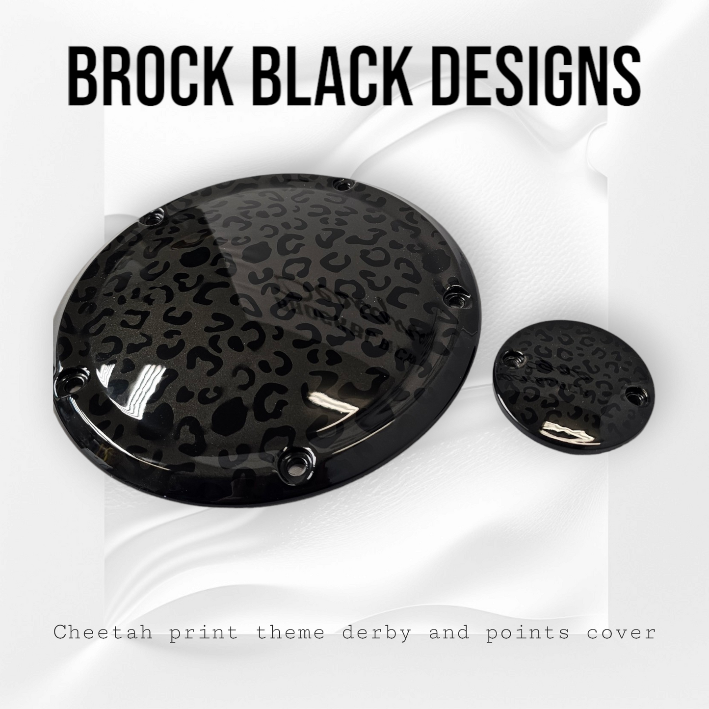 Cheetah print theme derby and points cover
