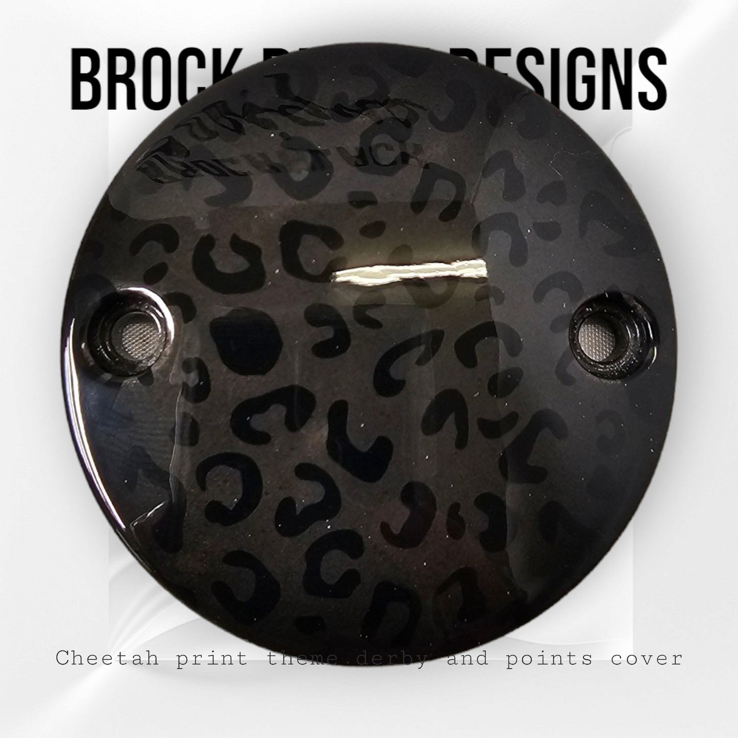 Cheetah print theme derby and points cover