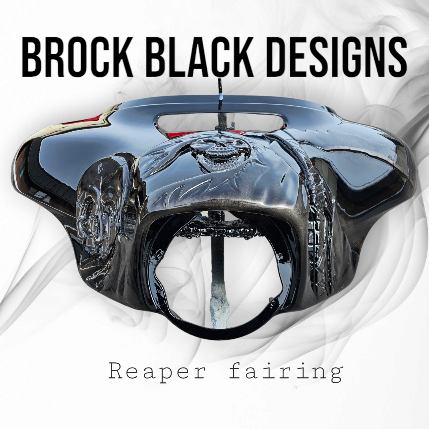 Harley Fairing batwing Grimm Reaper