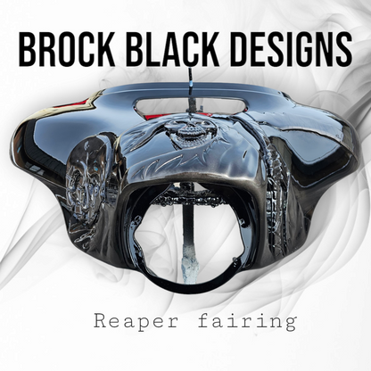Harley Fairing batwing Grimm Reaper