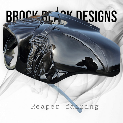 Harley Fairing batwing Grimm Reaper