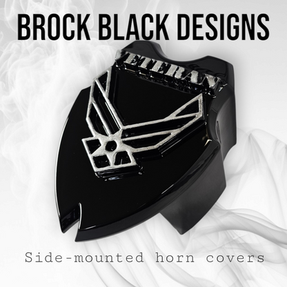 Side-mounted Veteran Air Force horn cover