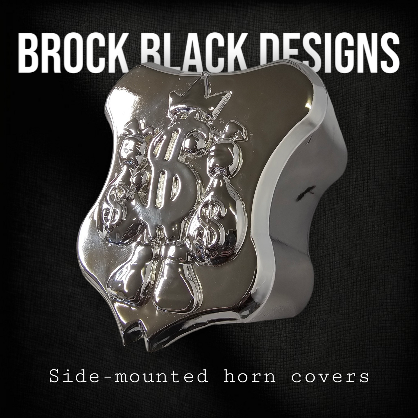 3D money horn cover