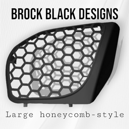 98 to 2024 Road Glide 3D blood diamond speakers grill covers set
