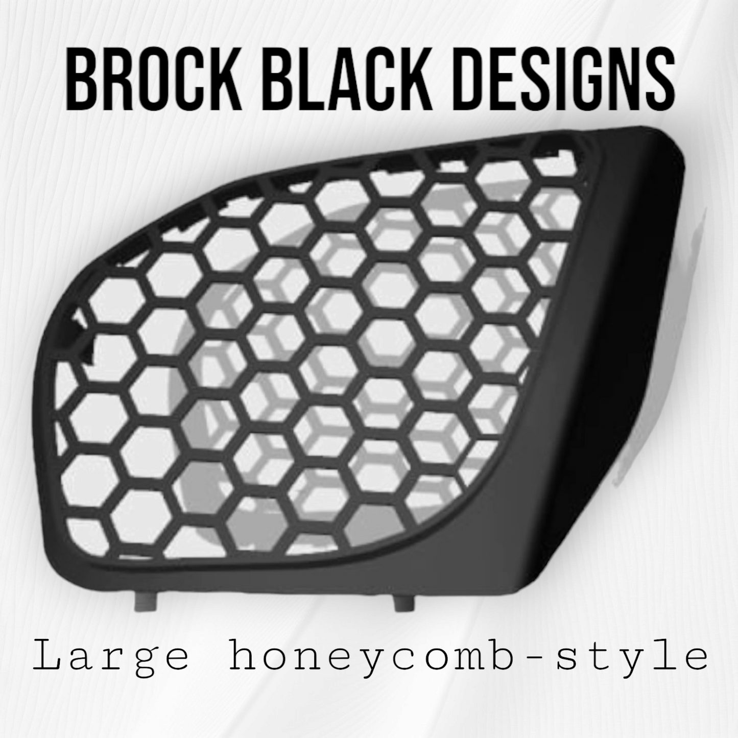 98 to 2024 Road Glide 3D crown speakers grill covers set