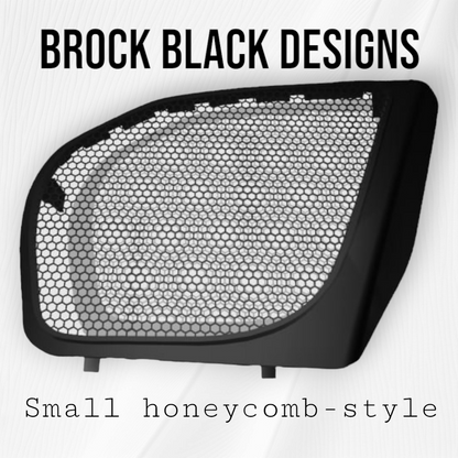 98 to 2024 Road Glide 3D FAFO speakers grill covers set