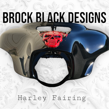 Skull fairing batwing