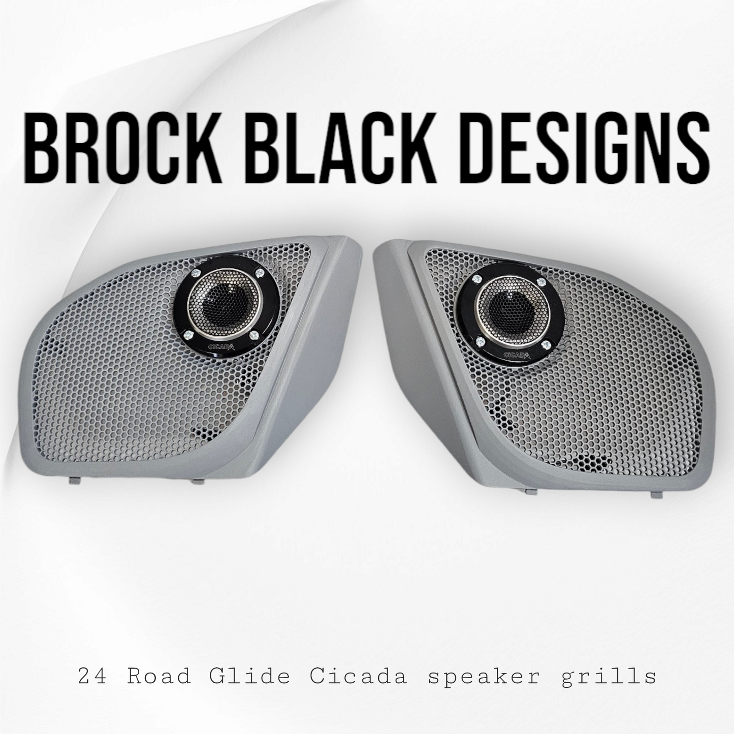 2024 Road Glide with Diamond horn speakers grill covers set