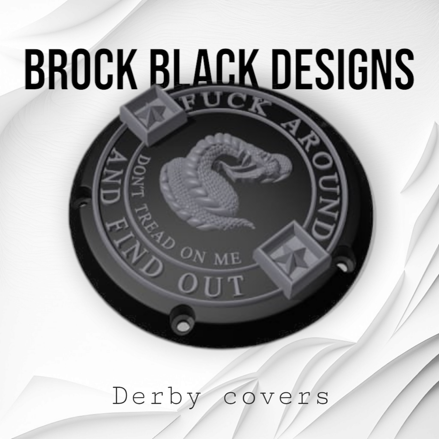 Dont Tread on Me derby cover