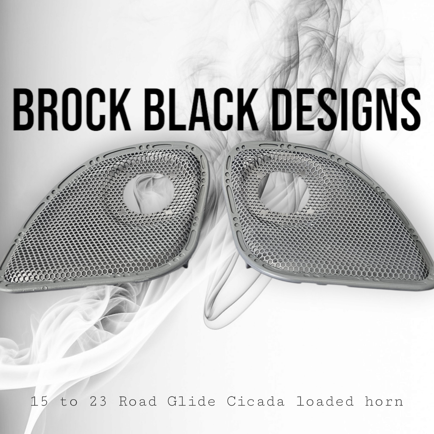 98 to 23 Road Glide with Cicada speakers grill covers set