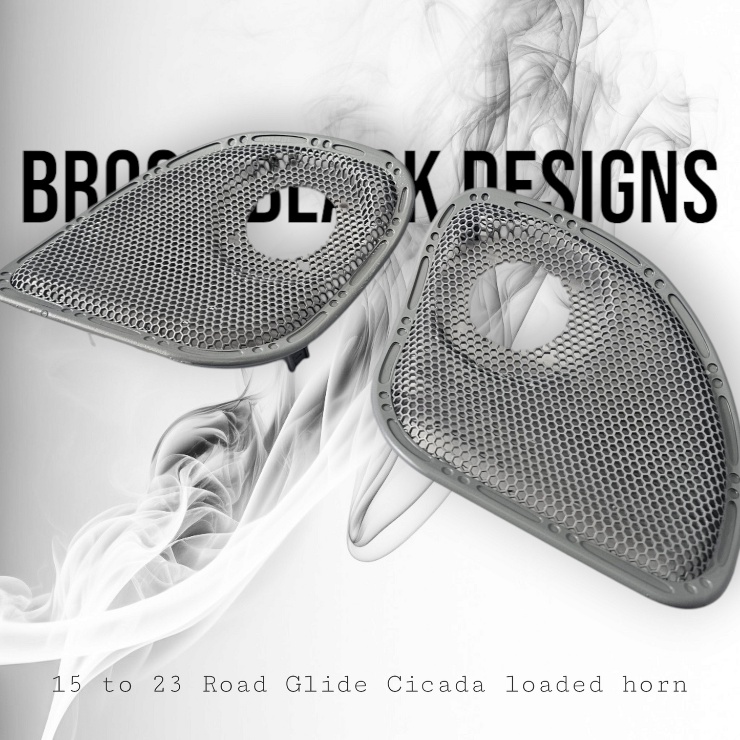 98 to 23 Road Glide with Cicada speakers grill covers set