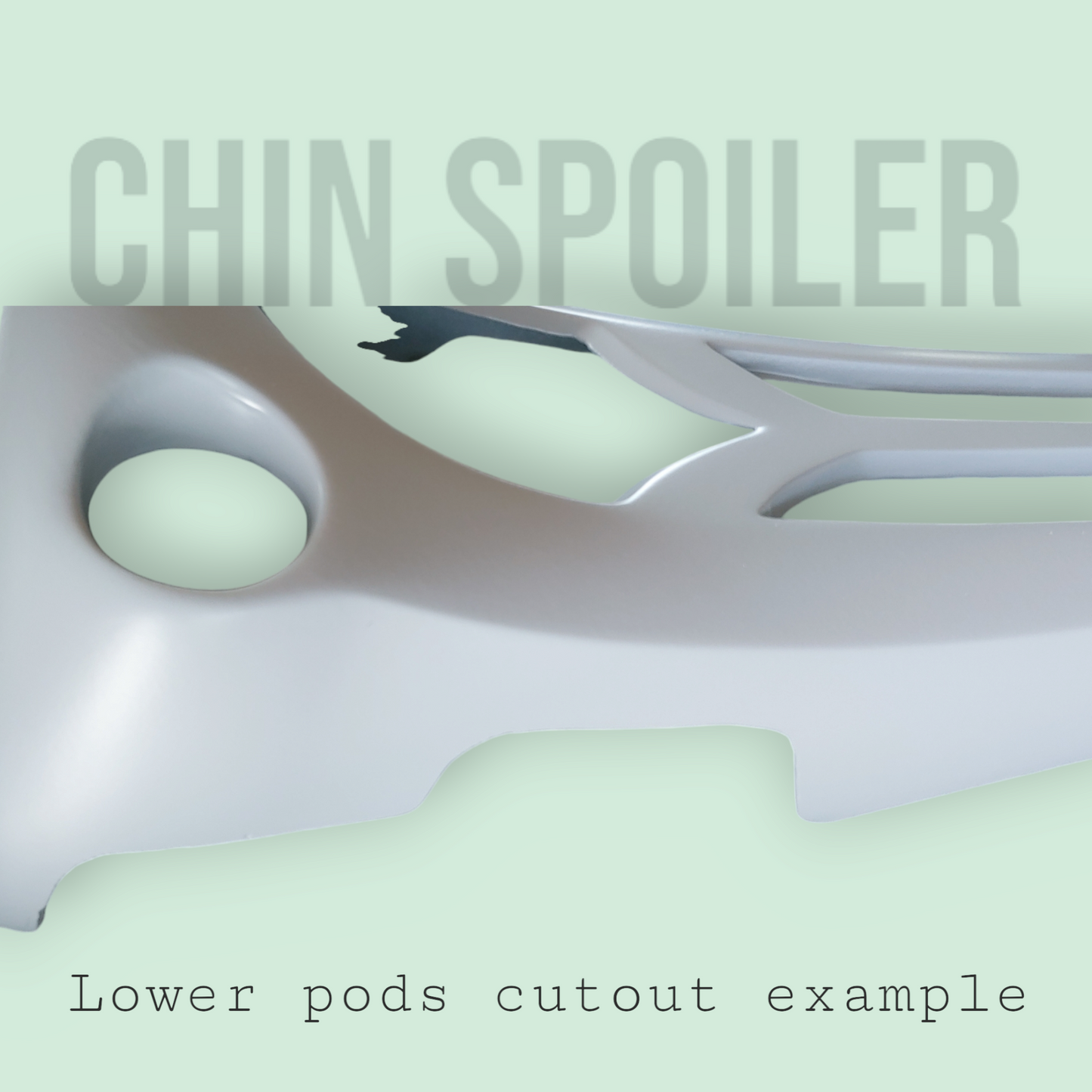 Harley chin spoiler RAKED