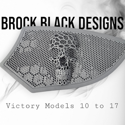 Webbed skull inner Victory grills