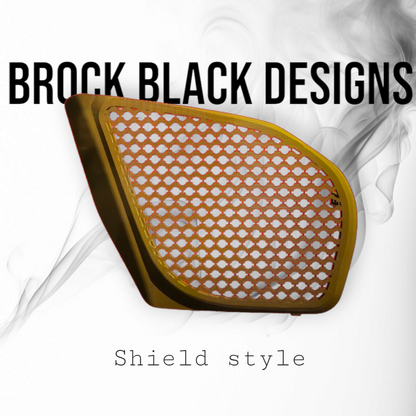 98-2024 Road Glide 3D Hulk speakers grill covers set