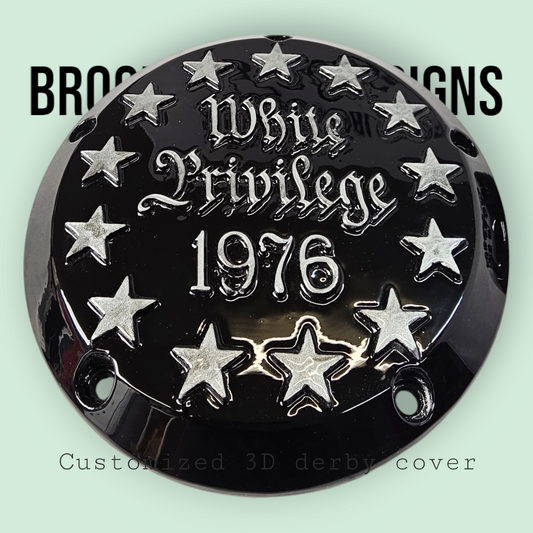 White privilege derby cover