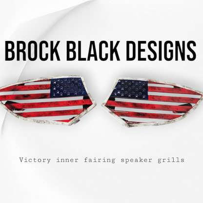American Flag inner Victory grills