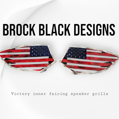 American Flag inner Victory grills